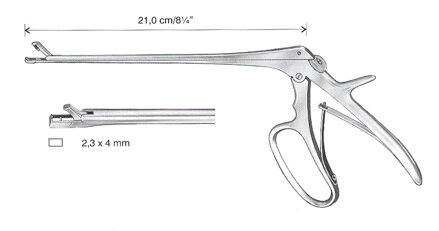 BIOPTICKÉ KLEŠTĚ BABY-TISCHLER ROVNÉ, 2,3x4MM, 21CM, HB5022        