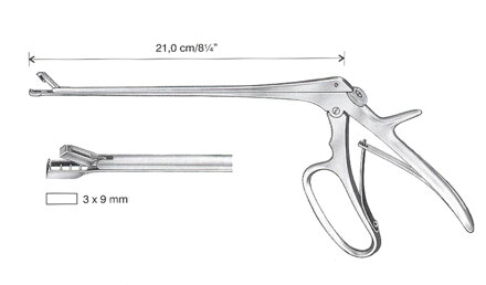 BIOPTICKÉ KLEŠTĚ KEVORKIAN 3x9MM, 21CM KÓD HB5024       