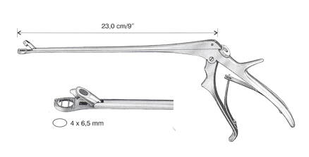 BIOPTICKÉ KLEŠTĚ BURKE 3x5MM, 23CM KÓD HB5026     