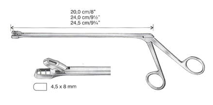 BIOPTICKÉ KLEŠTĚ EPPENDORF 4,5x8mMM DÉLKA 20CM KÓD HB5040