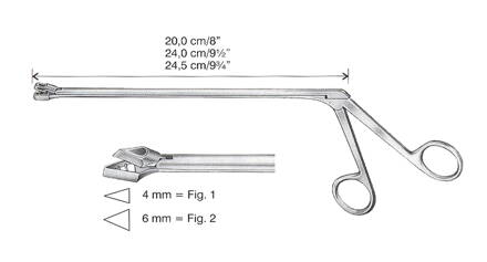 BIOPTICKÉ KLEŠTĚ SCHUHMACHER FIG.1 - 4mm, 24cm KÓD HB5043