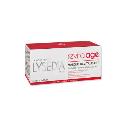 REVITALAGE REVITALIZING MASK 3X70 ml 3X23 ml (Balení: 3 masky - měsíční kúra)